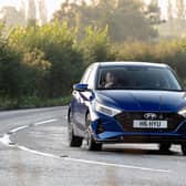 The i20 pulls well enough and with its sprint to 0-62mph in 10.4 seconds  it coped well in the city.