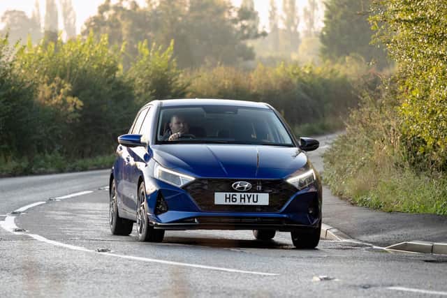 The i20 pulls well enough and with its sprint to 0-62mph in 10.4 seconds it coped well in the city.
