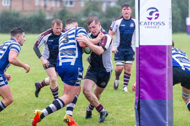 Euan Govier scored a try in Scarborough RUFC's win at Morley