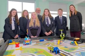 Students from Whitby's Eskdale School took part in the First Lego League.