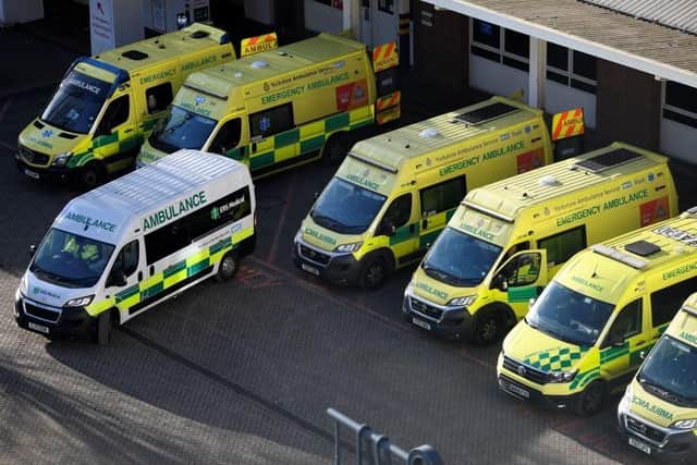 Mr Reagan described his experience on the BBC’s Politics North programme and said he wanted to highlight the strain the service was under.  (Photo: Oli Scarff/AFP via Getty Images)