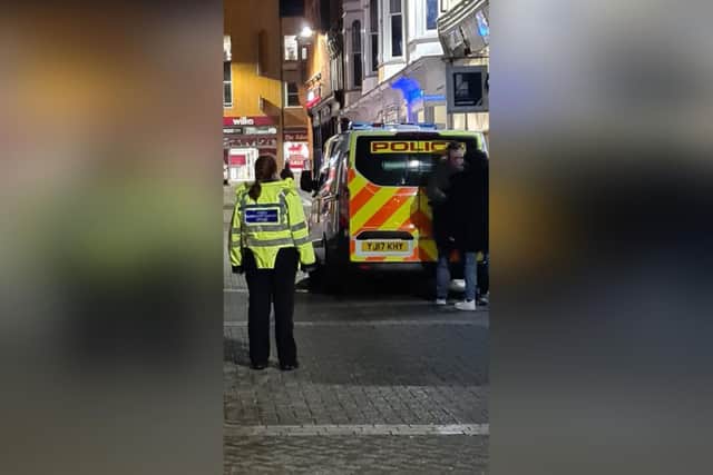 A young man has been arrested after carrying a knife in Scarborough town centre. (Photo: North Yorkshire Police)