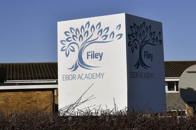 Filey Ebor Academy closed due to Covid-19 staff shortages.
