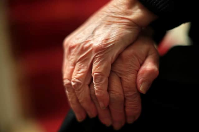 NHS guidance states dementia patients’ wellbeing should be re-assessed in a face-to-face review every 12 months. Photo: PA Images