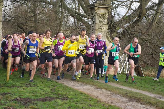 Brid Road Runners in action at the start at the EYCC League fixture at Sledmere

Photo by Alexander Fynn