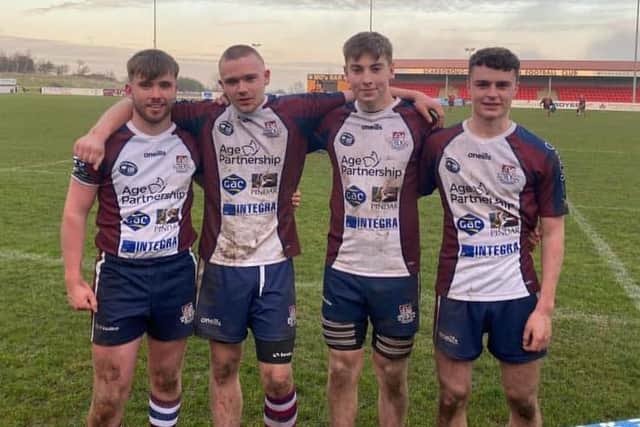 Robbie Kerr, Will Vasey, Richard Sharp and Dan Boyes.