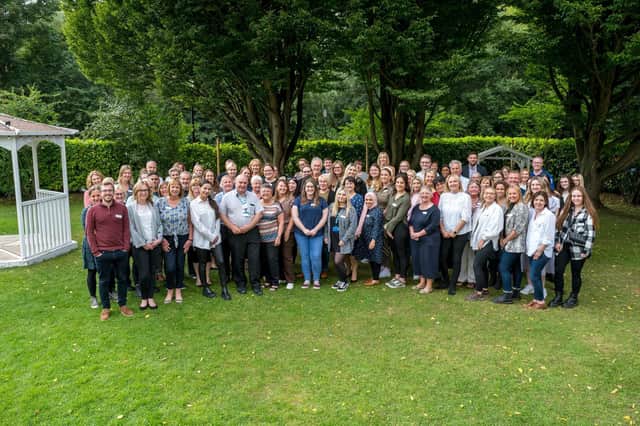 The teams at Central Healthcare. The practice has just been awarded a “Good” rating after the latest inspection by the Care Quality Commission.