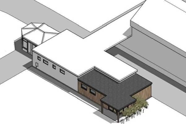 Extension plan for Scarborough's Woodland Crematorium.