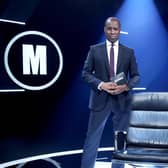 Presenter Clive Myrie awaits contestants from Whitby and Scarborough for Mastermind's famous black chair.