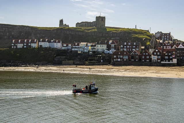 Whitby harbour.