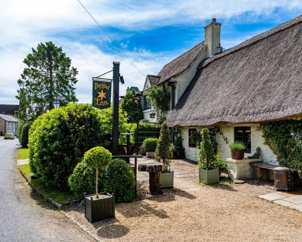 The Star Inn at Harome  placed third on the list and is currently closed after a fire devastated the thatched pub in November.
