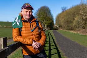 Recently retired 61-year-old Jim Morton is currently walking around the entire coastline of Great Britain – a distance of around 7,500 miles.