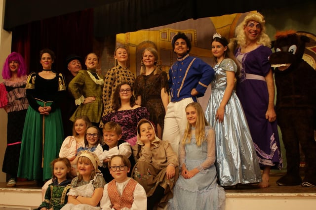 The cast of the most recent production, Cinderella in 2020