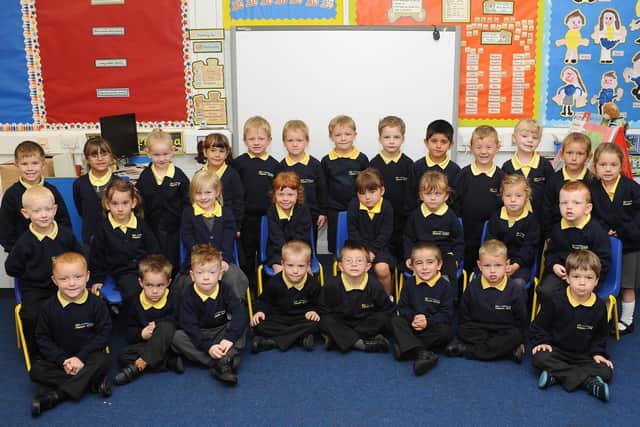 This image by Paul Atkinson features the Bay Primary School’s new recruits for Class RRB. (NBFP PA1438-10a)