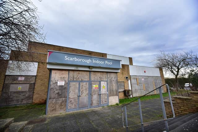 Scarborough's former indoor pool on Ryndle Crescent will be demolished.