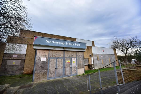 Scarborough's former indoor pool on Ryndle Crescent will be demolished.