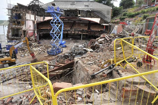 Scarborough's Futurist Theatre, which opened in 1921, was demolished in 2018.