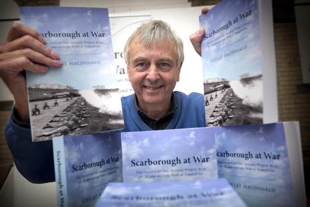 Stewart MacDonald at the launch of his latest book.