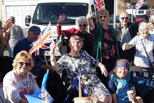 Hilda with friends from Whitby DAG