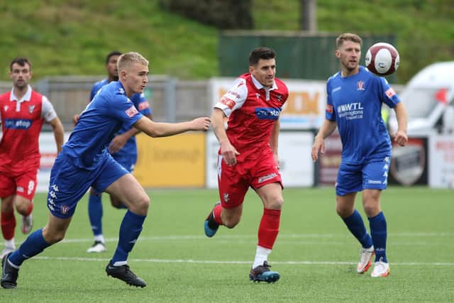Michael Coulson made his long-awaited return from injury as a sub in the draw at Witton