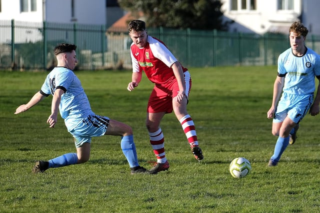 PHOTO FOCUS - Newby 0 Westover Wasps 3 in Scarborough Saturday Football League
Photo by Richard Ponter