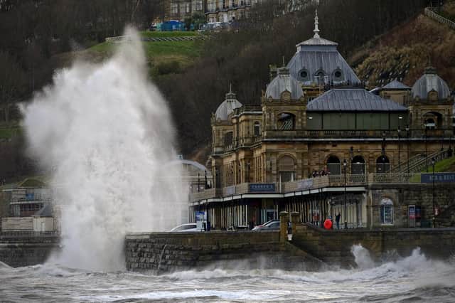 Weekend of storms hit Scarborough, and the gust is set to stay. Credit: Simon-James Smith