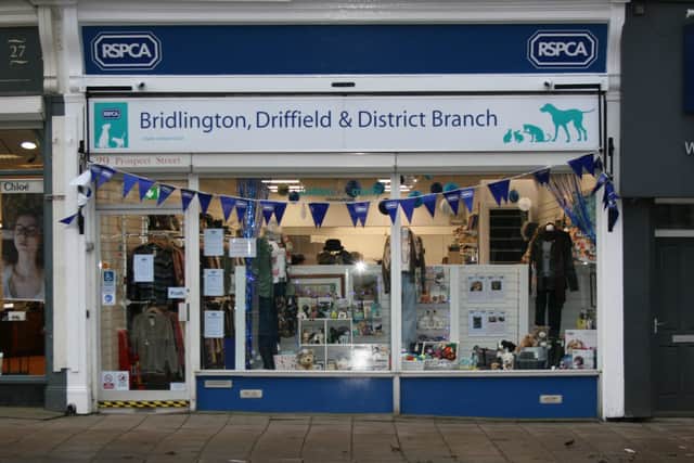 The RSPCA branch applied for funding from the Love Your High Street Fund to help with the fitting out of the shop.