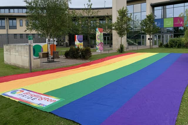 The Bridlington Pride team is looking for funds to support the B.A.M. group.