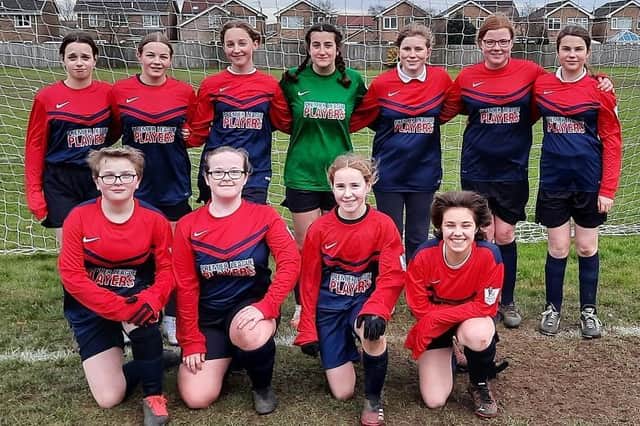 The Scalby School Year Nine girls football team have been crowned as the District champions