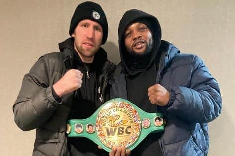 Scarborough's Matt Tinker was one of the main sparring partners for Ilunga Junior Makabu, the WBC cruiserweight world champion.