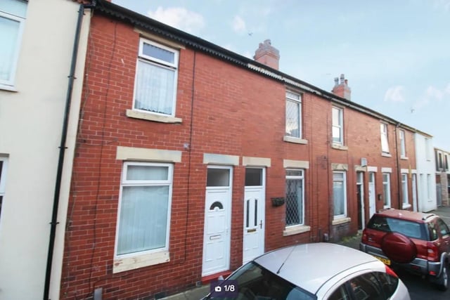 This 2 bed terraced house is listed as an "ideal investment opportunity" with Springbok Properties, priced at £70,000