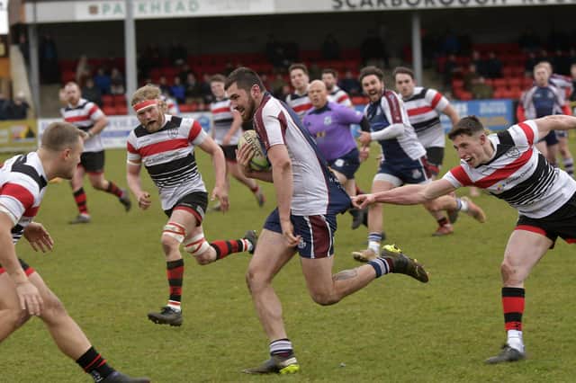 Scarborough RUFC defeated Ilkley 32-20

Photo by Richard Ponter