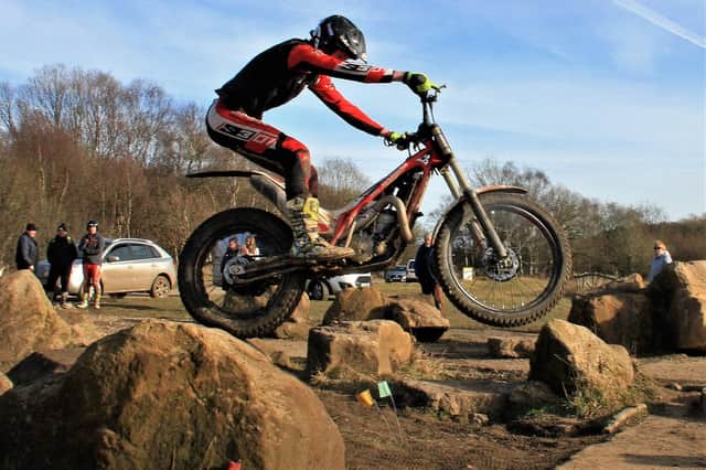 Scarborough's Elliot Woodall sparkled at his home trial in Harwood Dale

Photo by John Watson