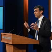 Chancellor Rishi Sunak announced a £200 rebate on energy bills, which will have to be paid back, and a £150 reduction in council tax for millions in England. Photo: PA Images