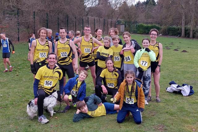 The Bridlington Road Runners team excelled at the Quibell Park cross Country event in Scunthorpe