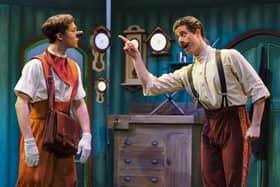 Harris Beattie and Bruno Serraclara in Northern Ballet's Pinocchio. Photo courtesy of Drew Forsyth