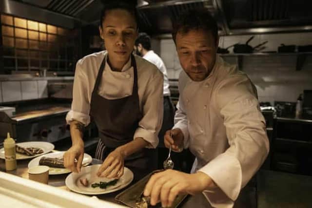 Enter the relentless pressure of a restaurant kitchen as a head chef wrangles his team on the busiest day of the year