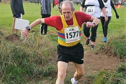 Mick Thompson was the first Over-80 at the NYSD League meeting