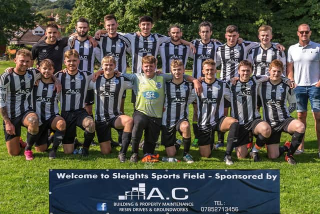 Sleights lost 3-2 to Kirkdale United