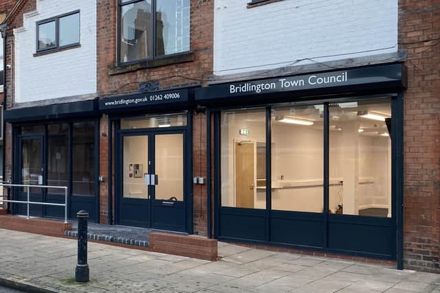 The Bridlington Community Hub on Marshall Avenue.