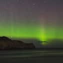 Northern Lights seen from Sandsend, by Diane Noles.