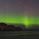 Northern Lights seen from Sandsend, by Diane Noles.