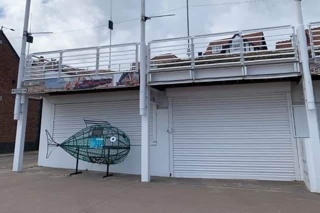 The council is letting this commercial unit on Princess Mary Parade.
