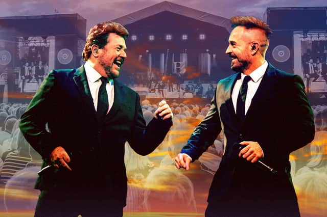Michael Ball and Alfie Boe will headline in Scarborough during Summer 2022.