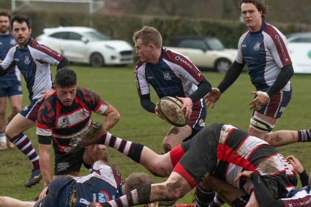 Alex Rowley in action for Scarborough RUFC at Malton & Norton
Photo by Andy Standing