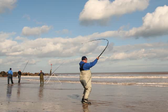 The beach fishing competition stretches from the north end of North Marine Promenade, Bridlington to Pilot Jetty at Spurn Point.