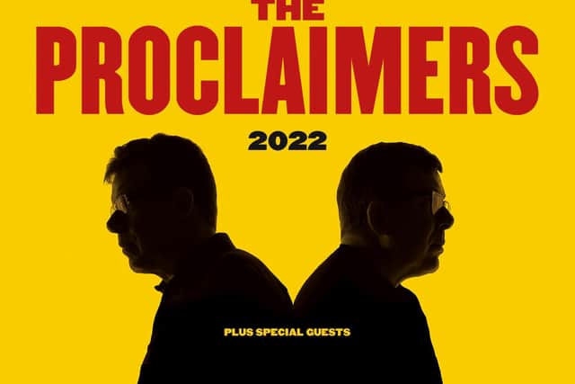 The Proclaimers play Scarborough Spa as part of their summer tour on Friday August 5.