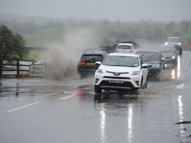 Locals are still being advised to take extra care on the roads as a result of the standing water.