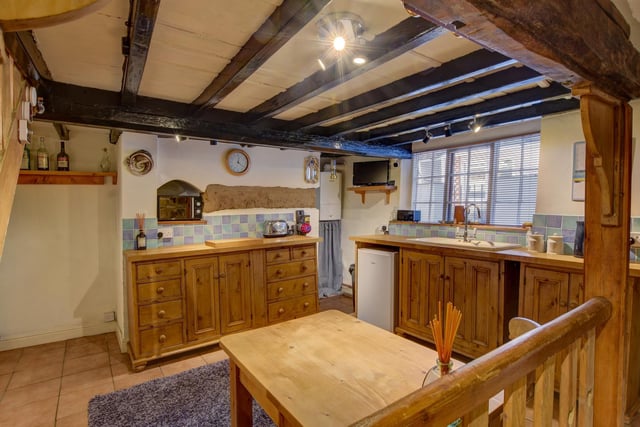 The welcoming cottage kitchen and diner.