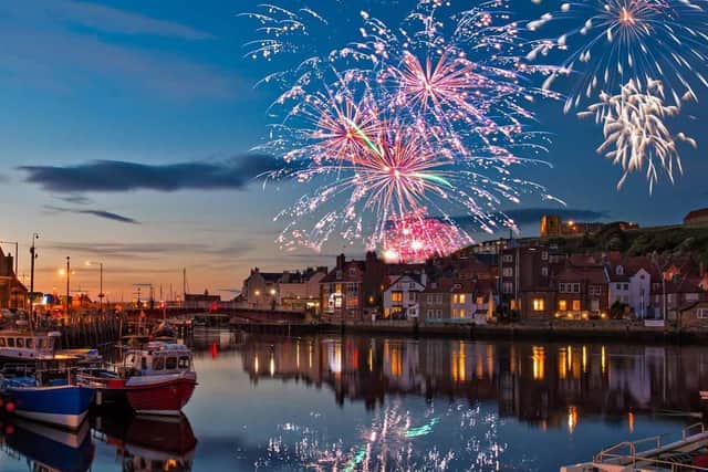 Whitby fireworks